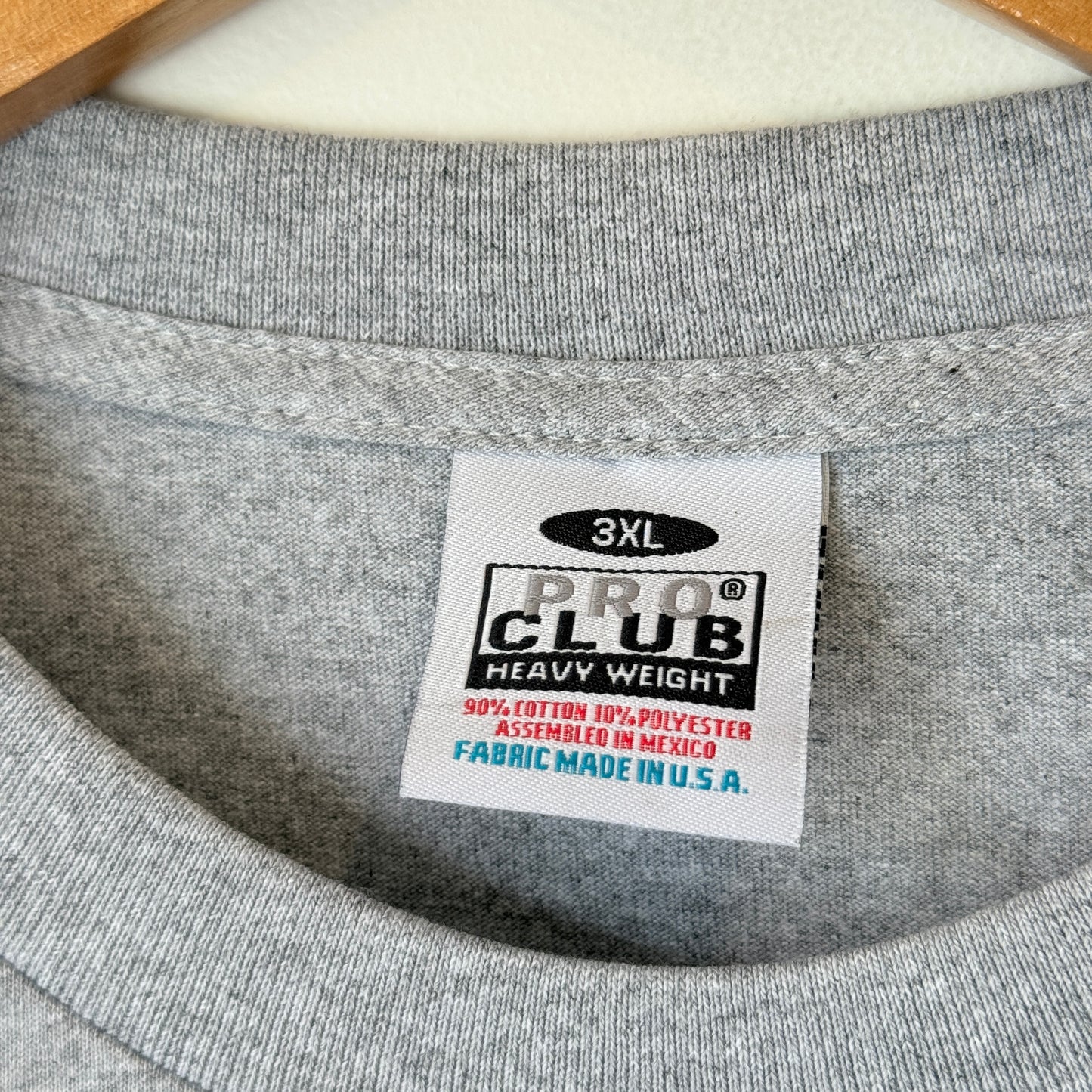 Pro Club Heavy Weight Tee – Grey 3XL