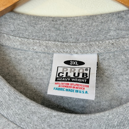 Pro Club Heavy Weight Tee – Grey 3XL
