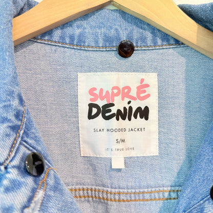 Supre SLAY Denim Light Blue Denim Jacket – S/M