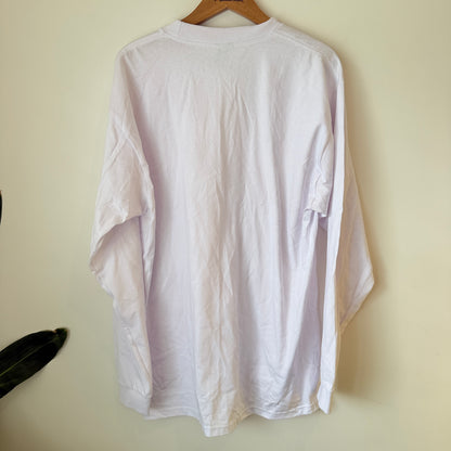 Pro Club Heavyweight Long Sleeve T-Shirt XL – Classic White