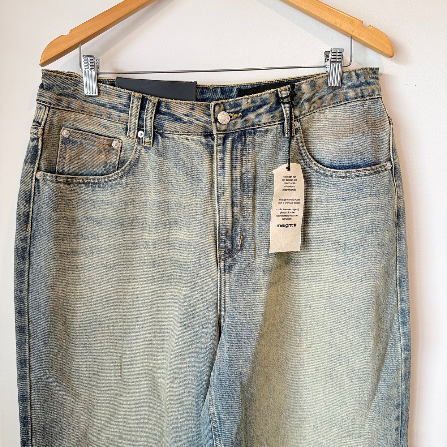 Insight Maxi Baggy Jeans – Size 10