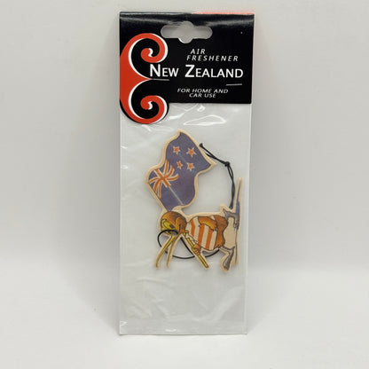 New Zealand Kiwi Flag Hanging Air Freshener