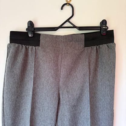 Euro Edit Elasticated Waist Trousers Grey - 44