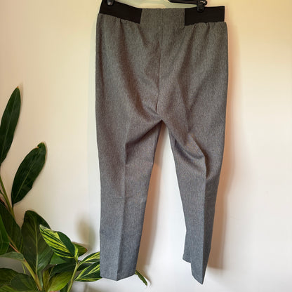 Euro Edit Elasticated Waist Trousers Grey - 44
