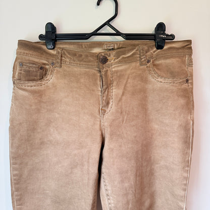 Heine Pants - Tan/Brown - Size 44