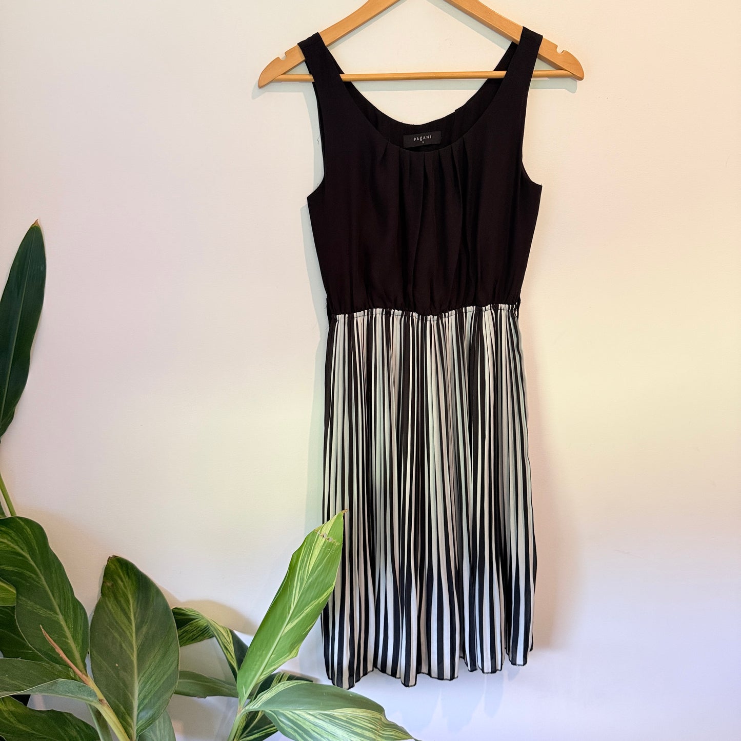 Pagani Size 6 Sleeveless Midi Dress