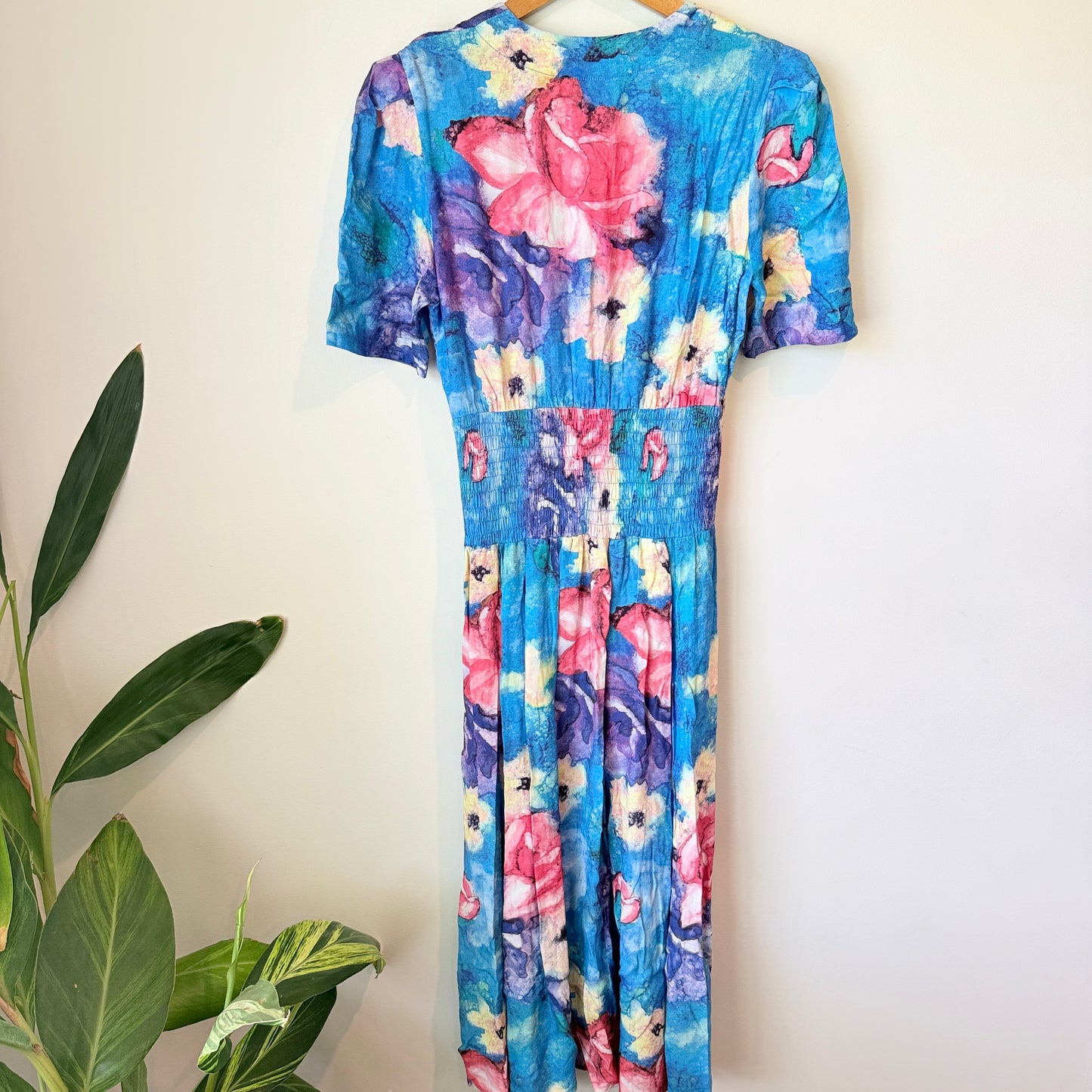 Vintage Lola (NZ Made) Size 10 Floral Day Dress