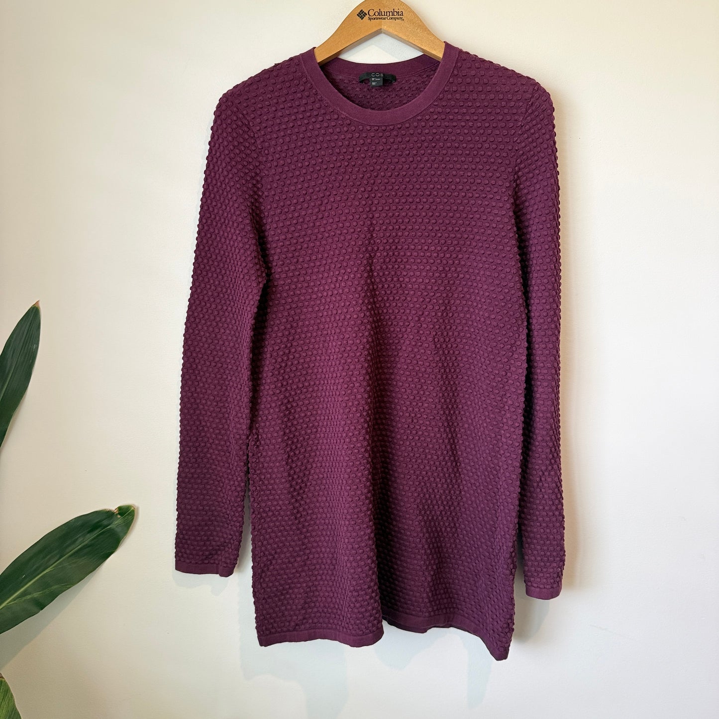 COS Size S Cotton Tunic Pullover Sweater