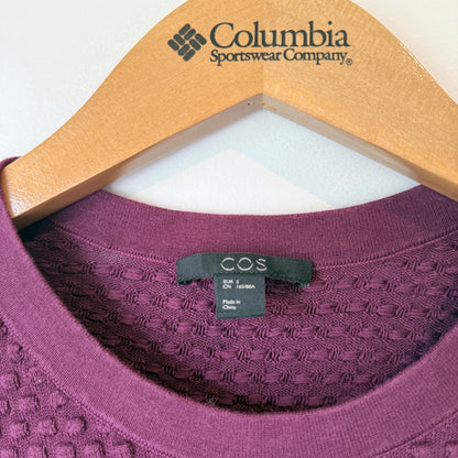COS Size S Cotton Tunic Pullover Sweater