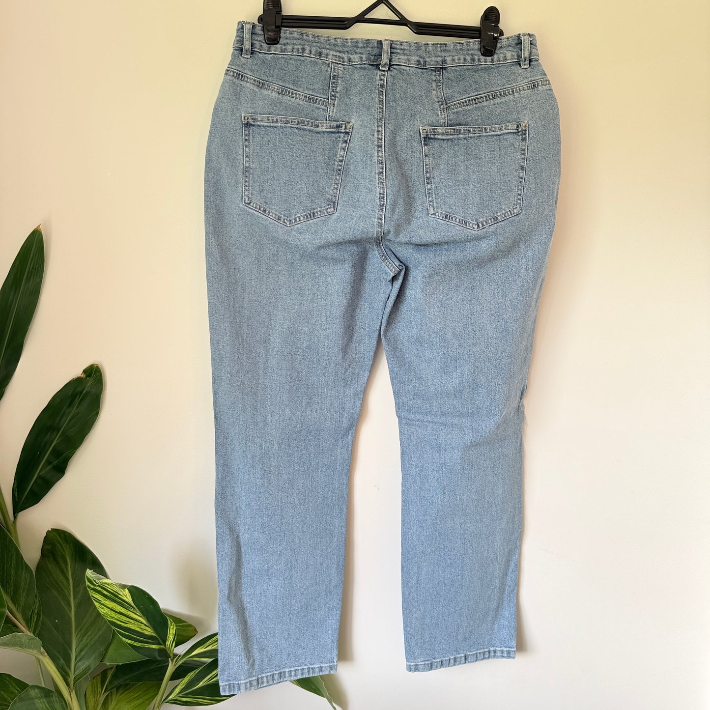 Emerge Denim Carpenter Style Jeans - Light Wash - Size 14