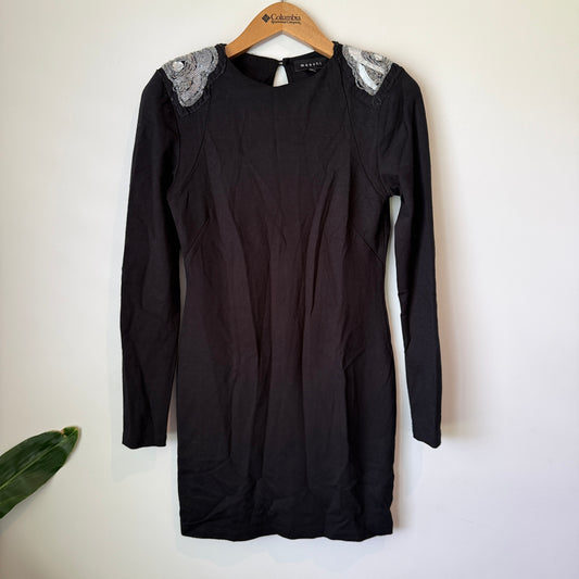 Moochi Size SPL Long-Sleeve Mini Dress