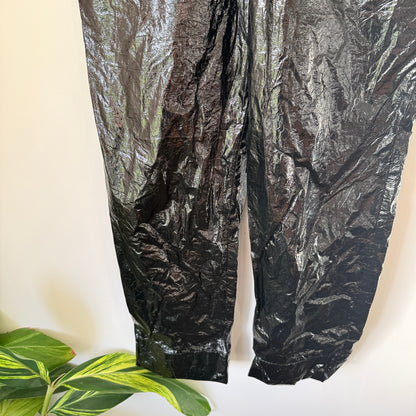 Georgia Alice Waist 76cm Black Vinyl Pants