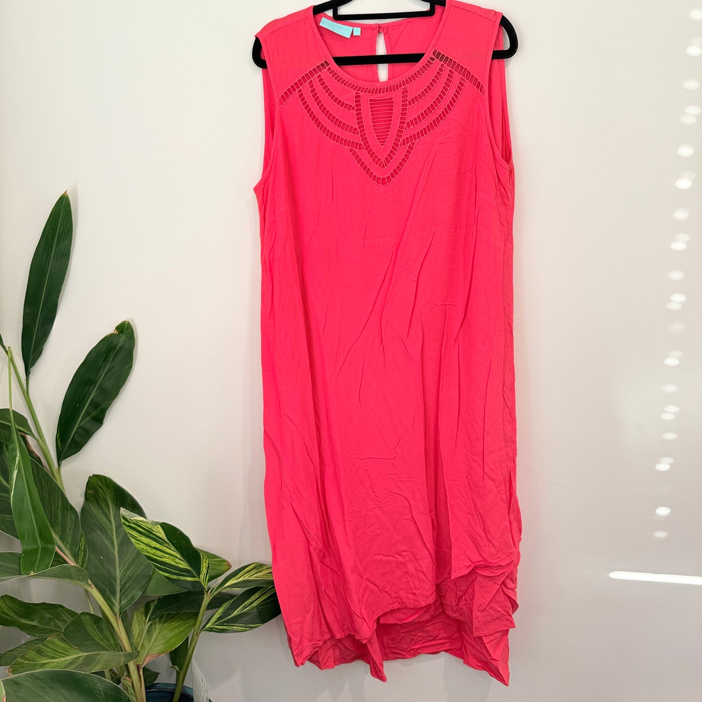 Blue Illusion Size Viscose Dress