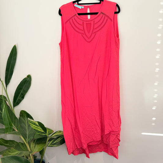 Blue Illusion Size Viscose Dress