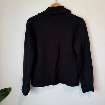 Witchery Size M Clasp Front Wool Blazer / Cardi