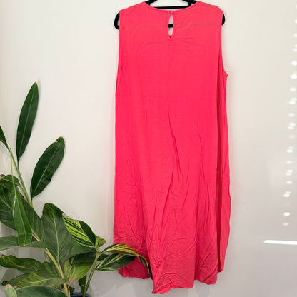 Blue Illusion Size Viscose Dress