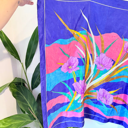 Vibrant Purple & Pink Scarf