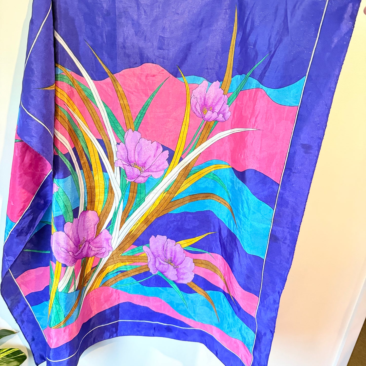 Vibrant Purple & Pink Scarf