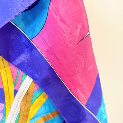 Vibrant Purple & Pink Scarf