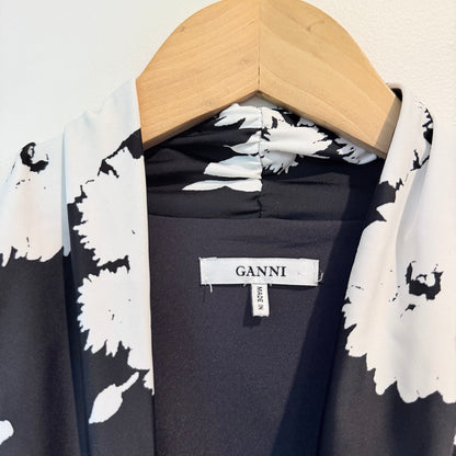 Ganni Size 36 Wrap Top