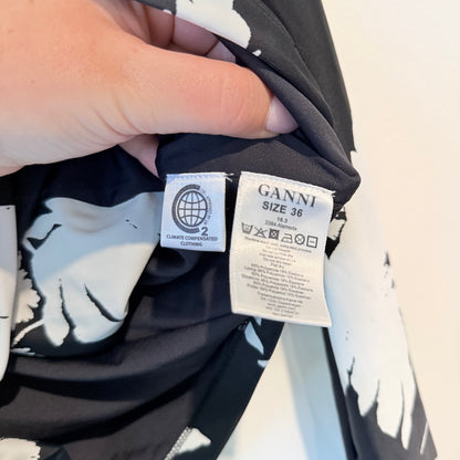 Ganni Size 36 Wrap Top