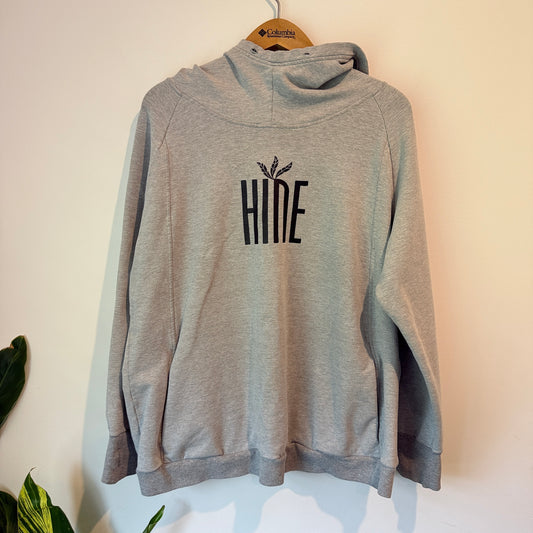 Hine Size 3XL Gray Columbia Pullover Hoodie