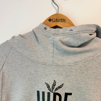 Hine Size 3XL Gray Columbia Pullover Hoodie