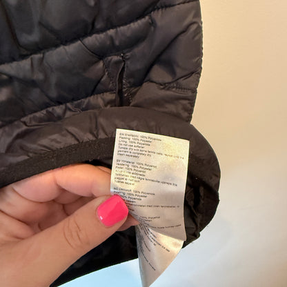 North Bend Black Polyester Puffer Vest - 49cm Underarm to Underarm