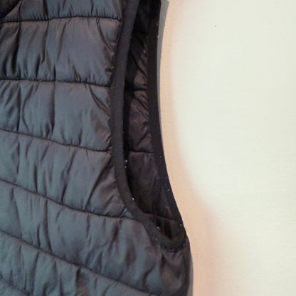 North Bend Black Polyester Puffer Vest - 49cm Underarm to Underarm