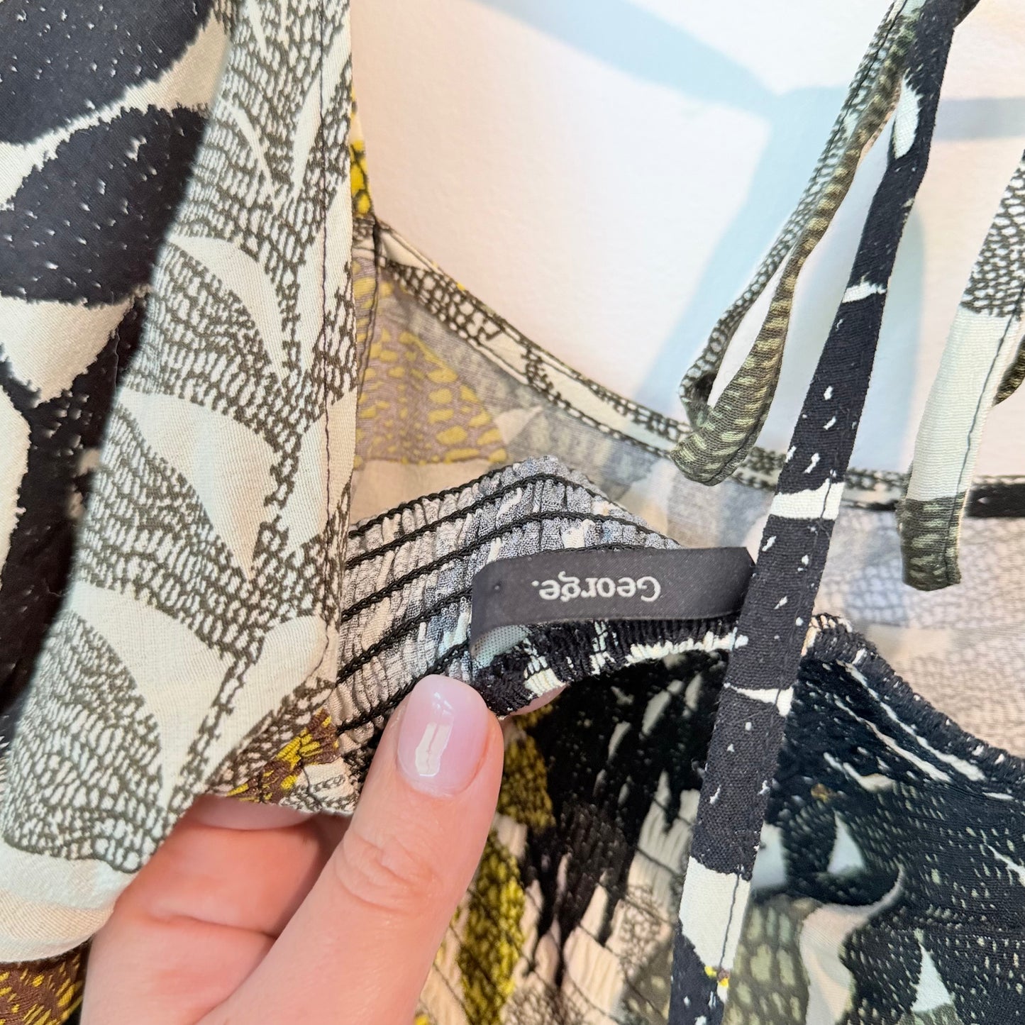 George Size 16 Viscose Dress