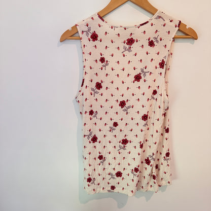 ModCloth Size S Sleeveless Wrap Tank Top
