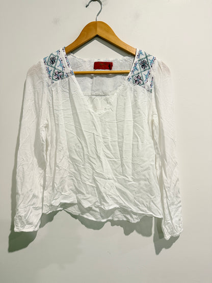 Tiger Lily Size 6 Long-Sleeved Top