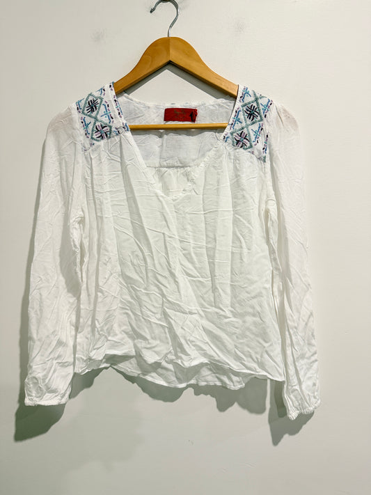 Tiger Lily Size 6 Long-Sleeved Top
