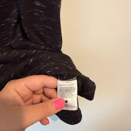 Anthem Size XL Black Sleeveless Top V-Neck