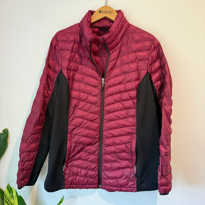 Burgundy Puffer Jacket - 55cm U/Arm