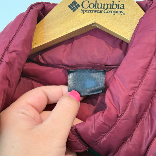 Burgundy Puffer Jacket - 55cm U/Arm