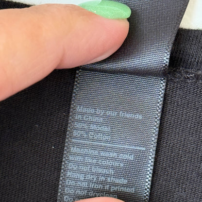 AS Colour Size S Skinny Black T-Shirt