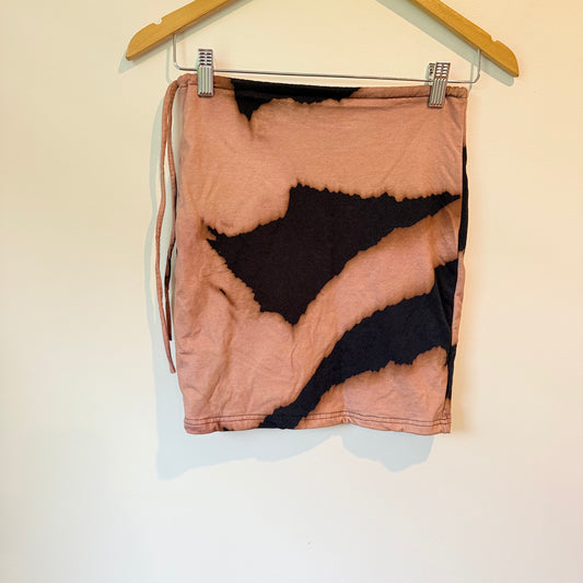 Tiger Mist Size S Tie Die Skirt