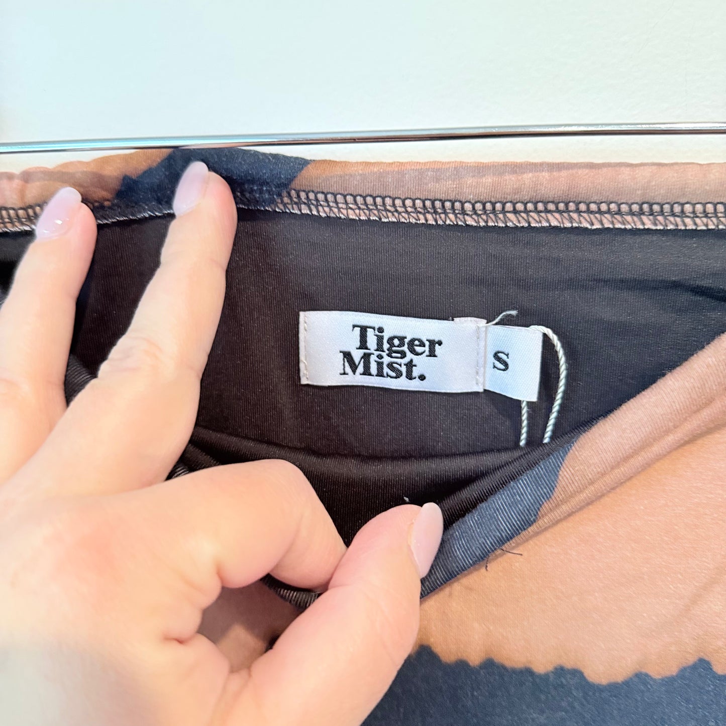 Tiger Mist Size S Tie Die Skirt