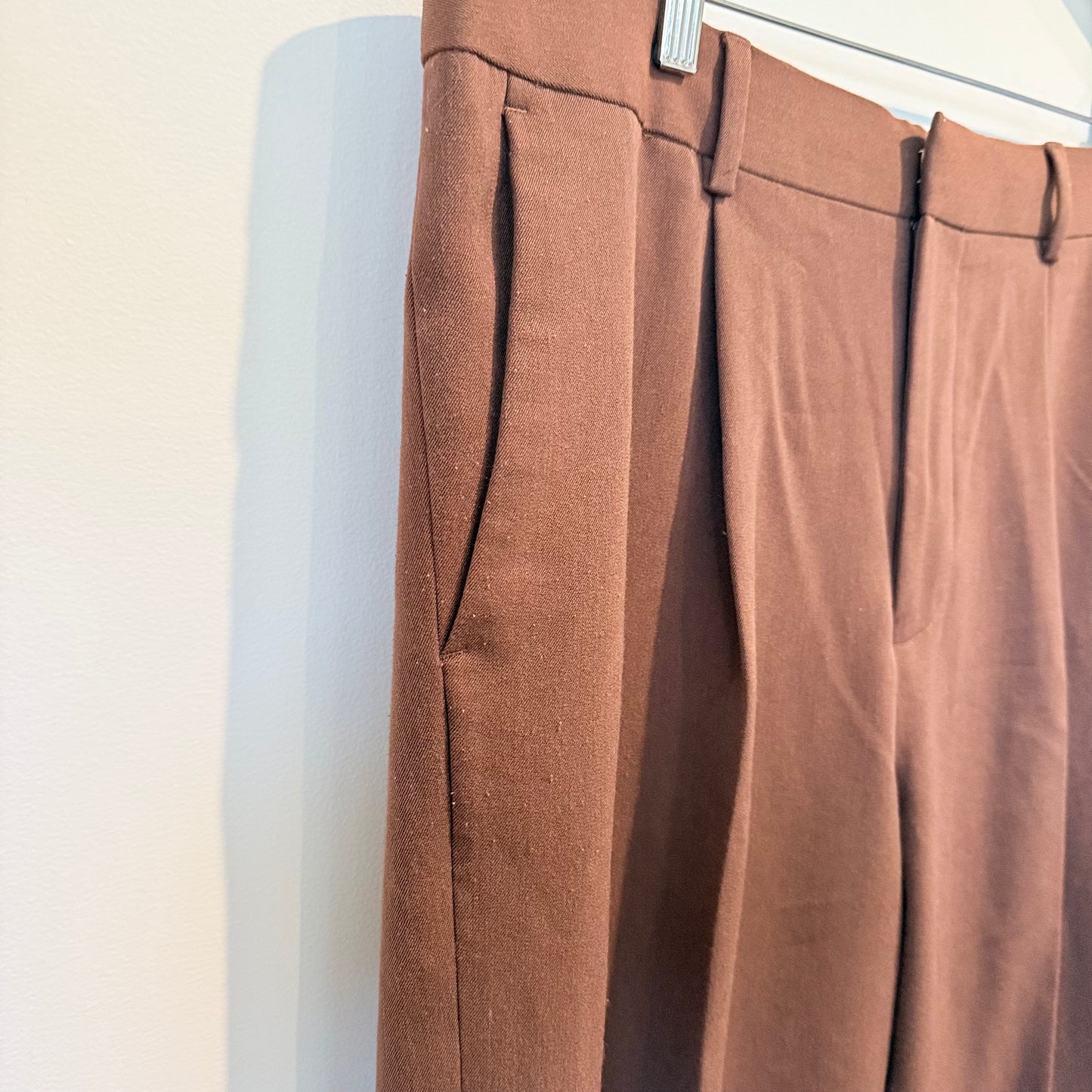 ASOS W36 L32 Mens Brown Trousers