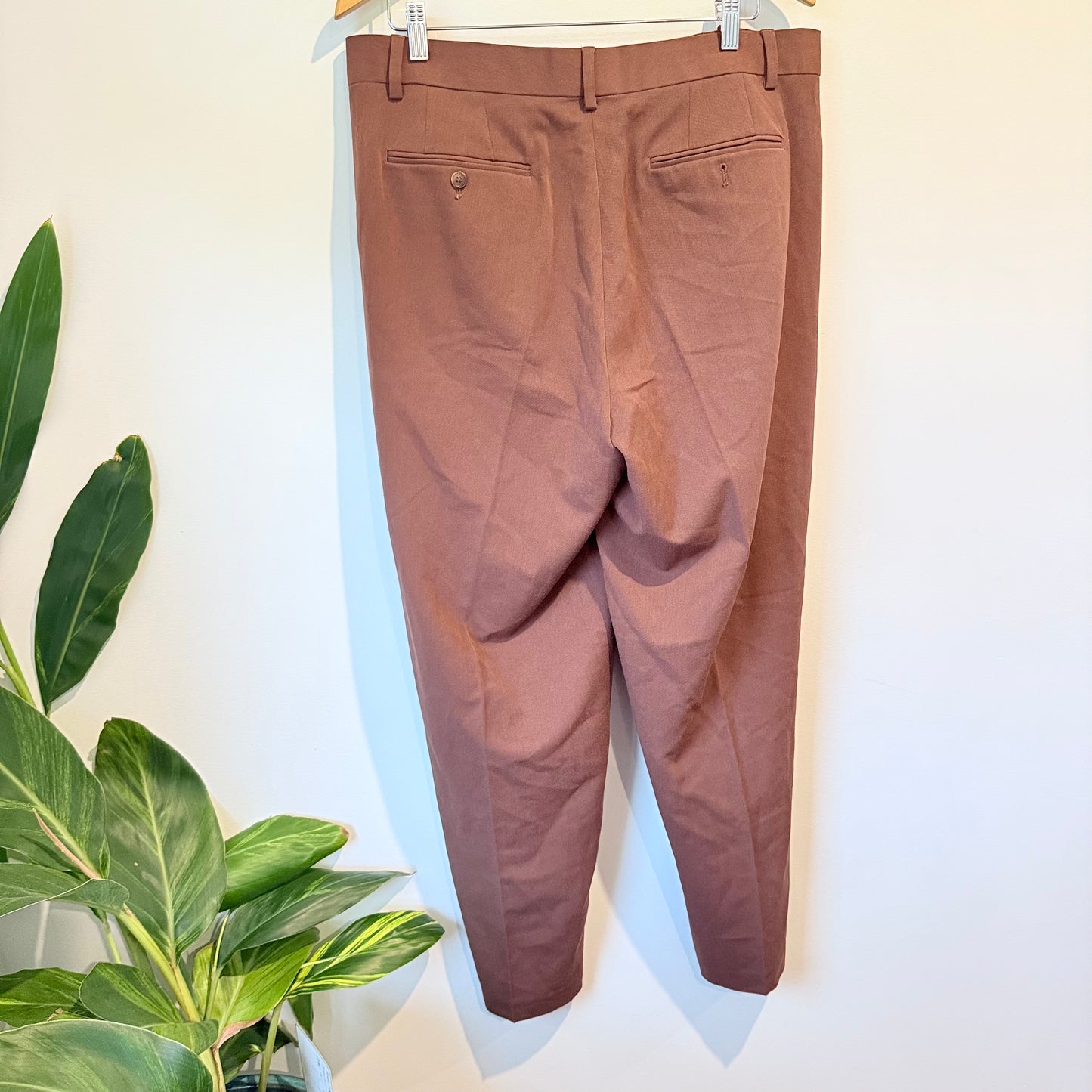 ASOS W36 L32 Mens Brown Trousers