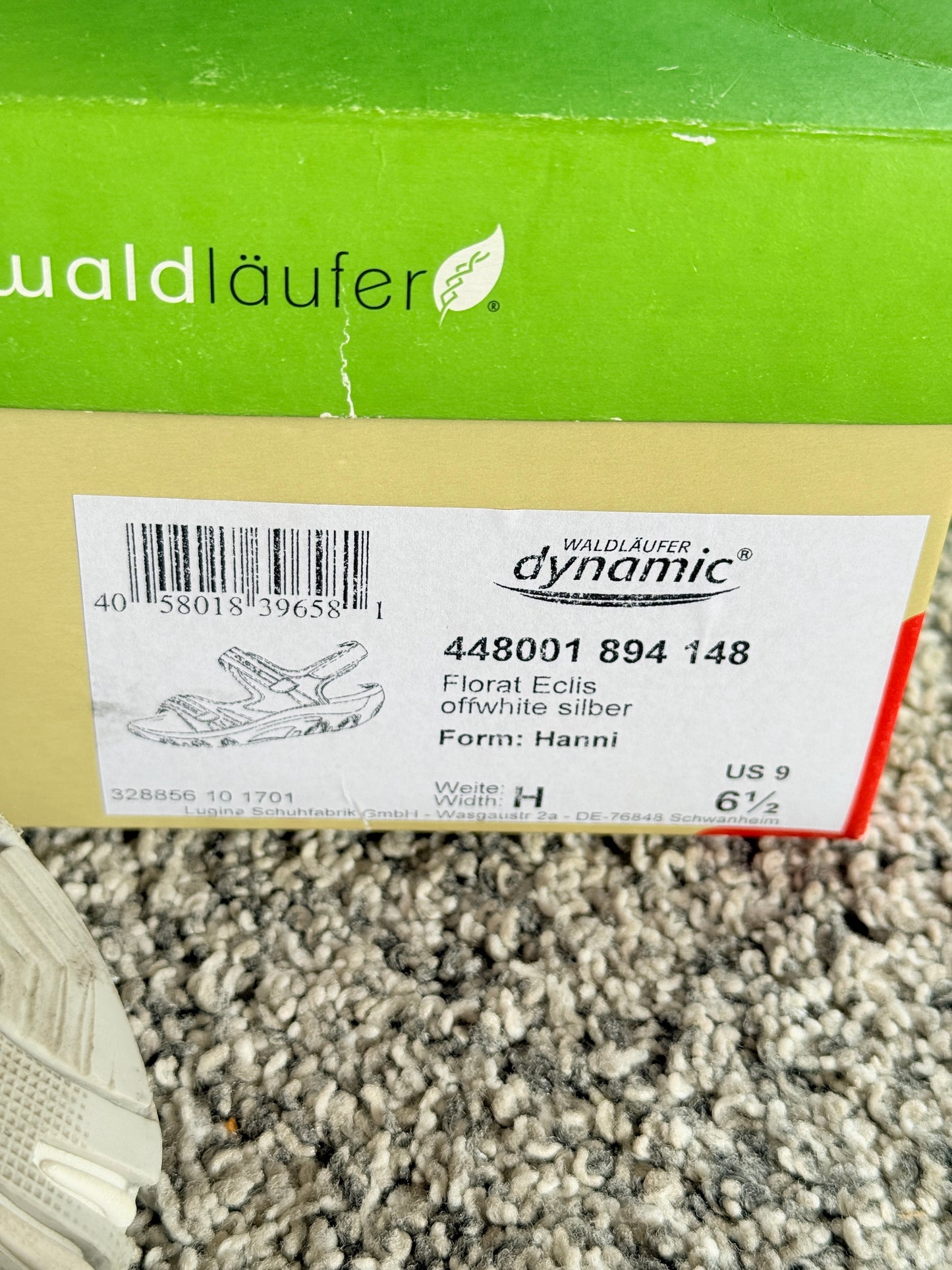 Waldläufer Dynamic Floral Sandals – US 9 / EU 40