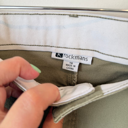 Rockmans Size 16 Twill Chino Shorts