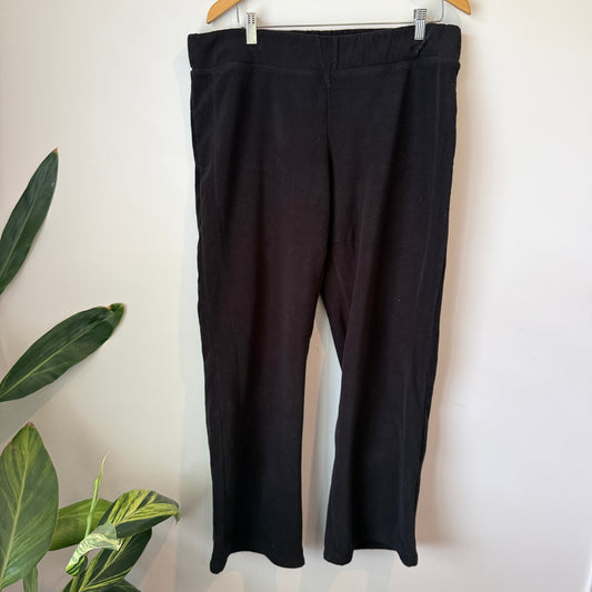 Vigilante Size 16 Black Straight Athletic Pants