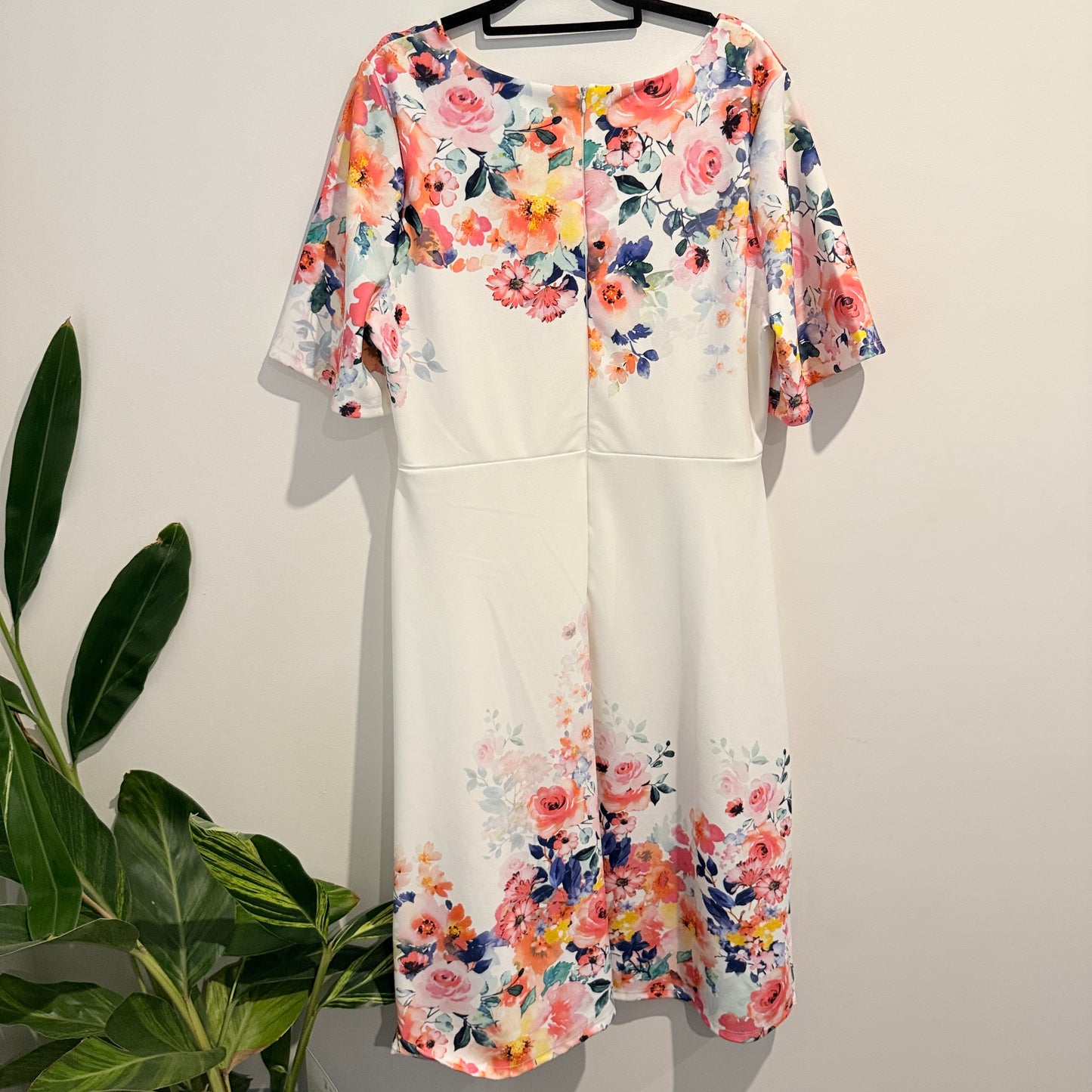 Kaleidoscope Size 44 Floral Print Shift Dress