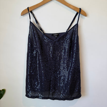 Rockmans Size 16 Sequin Camisole Tank Top