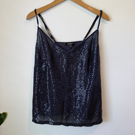 Rockmans Size 16 Sequin Camisole Tank Top