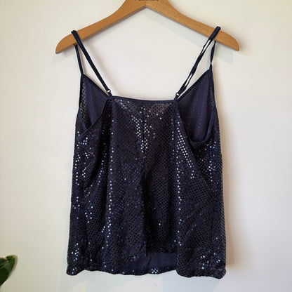 Rockmans Size 16 Sequin Camisole Tank Top
