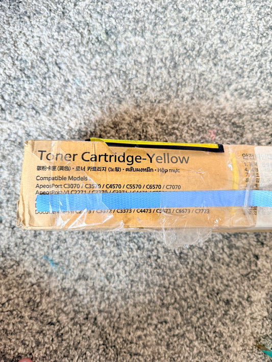 FujiFilm Toner Cartridge Yellow CT202637