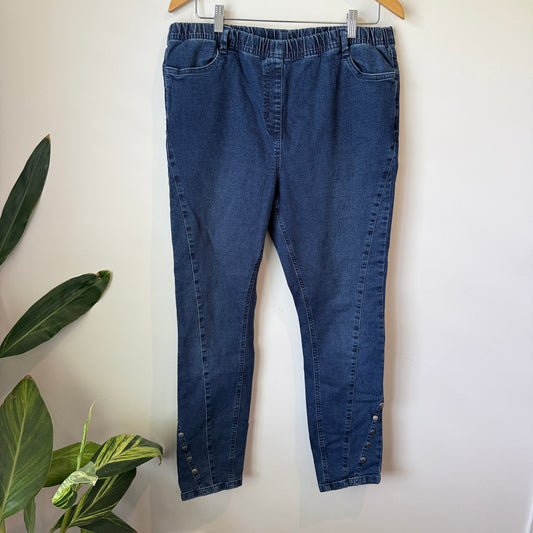 Euro Edit Size 44 Elasticated Jeans
